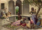 Arab or Arabic people and life. Orientalism oil paintings 386 unknow artist